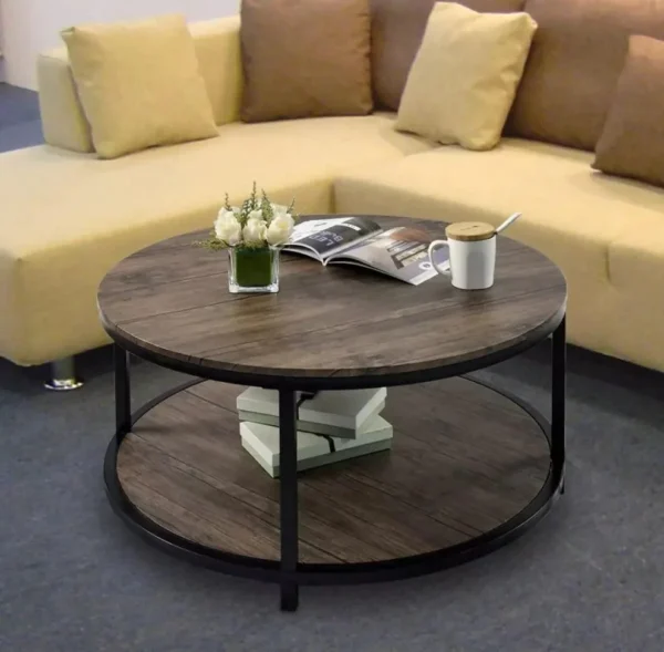 Luxury Double Top Center Table -1062